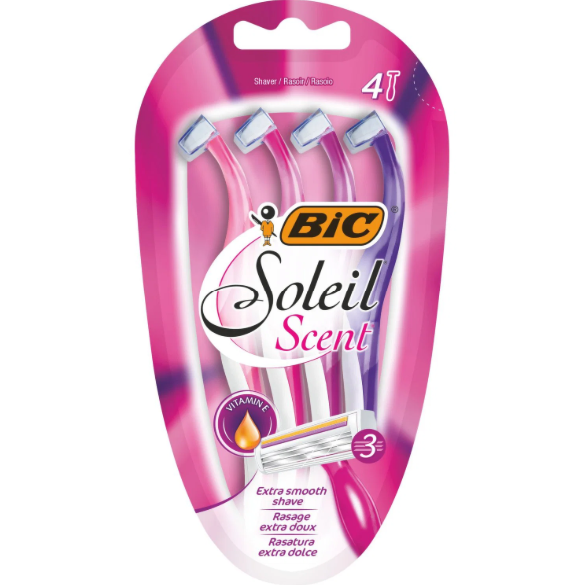 BIC Soleil Scent Women's Razors x4