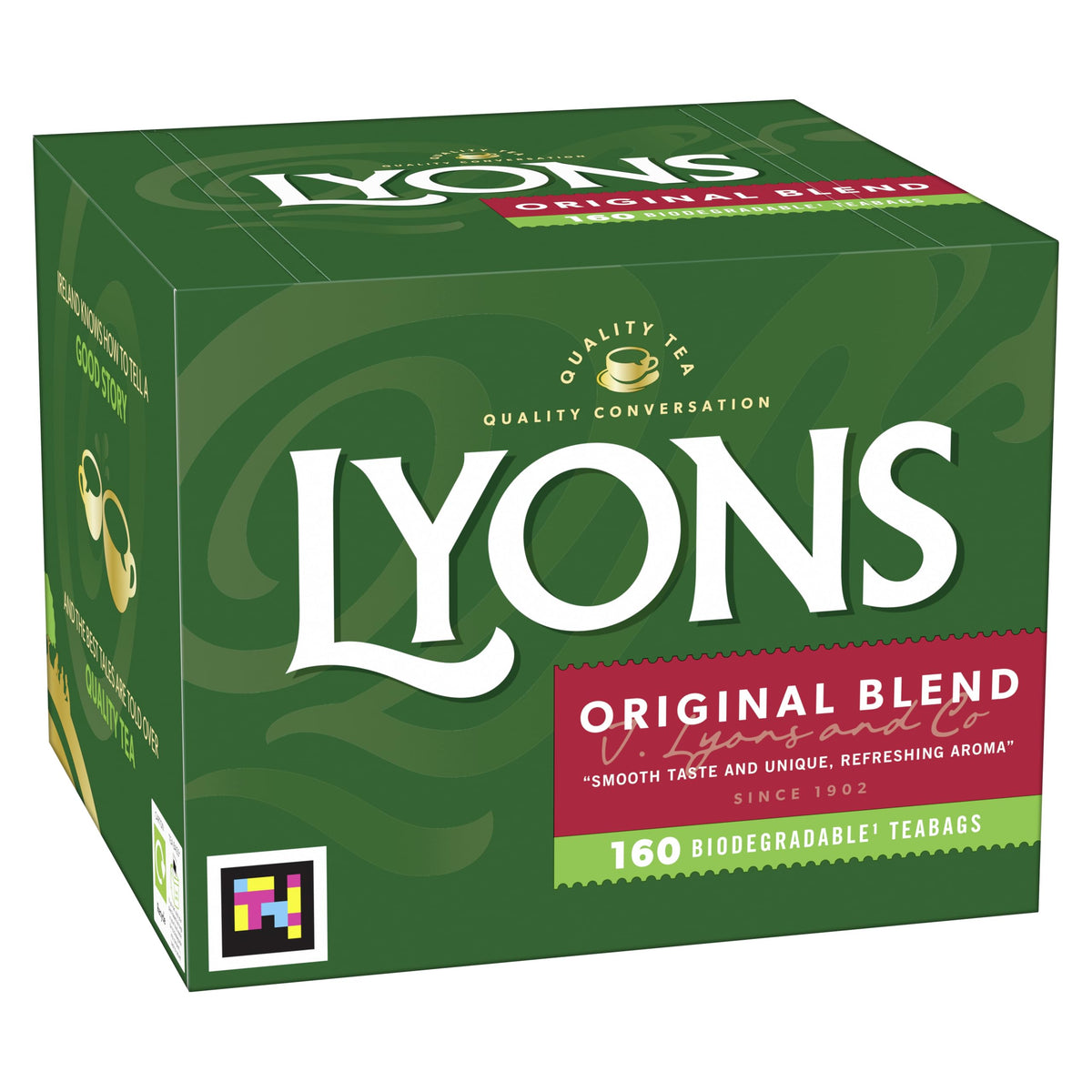 Lyons Original Blend Tea Bags 160 Pack (464g)