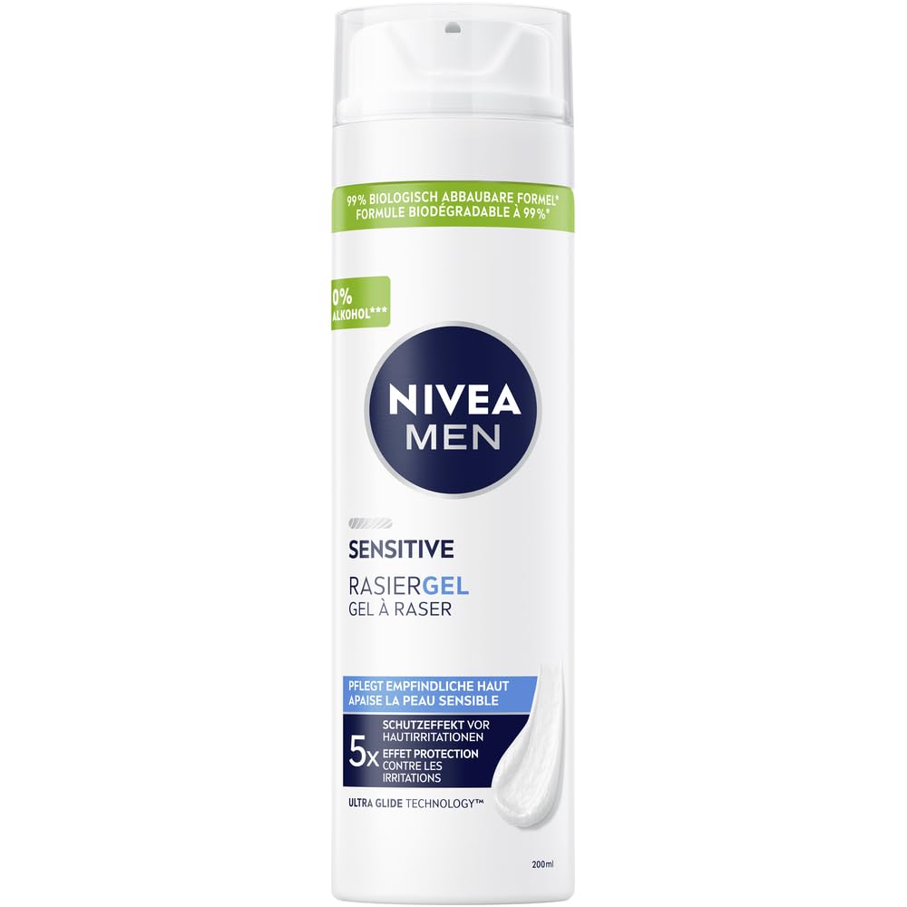 NIVEA MEN Sensitive Shaving Gel 200ml
